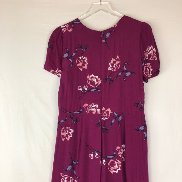 Yumi Kim Sweetheart Floral Jumpsuit Large Purple - Picture 6 of 8